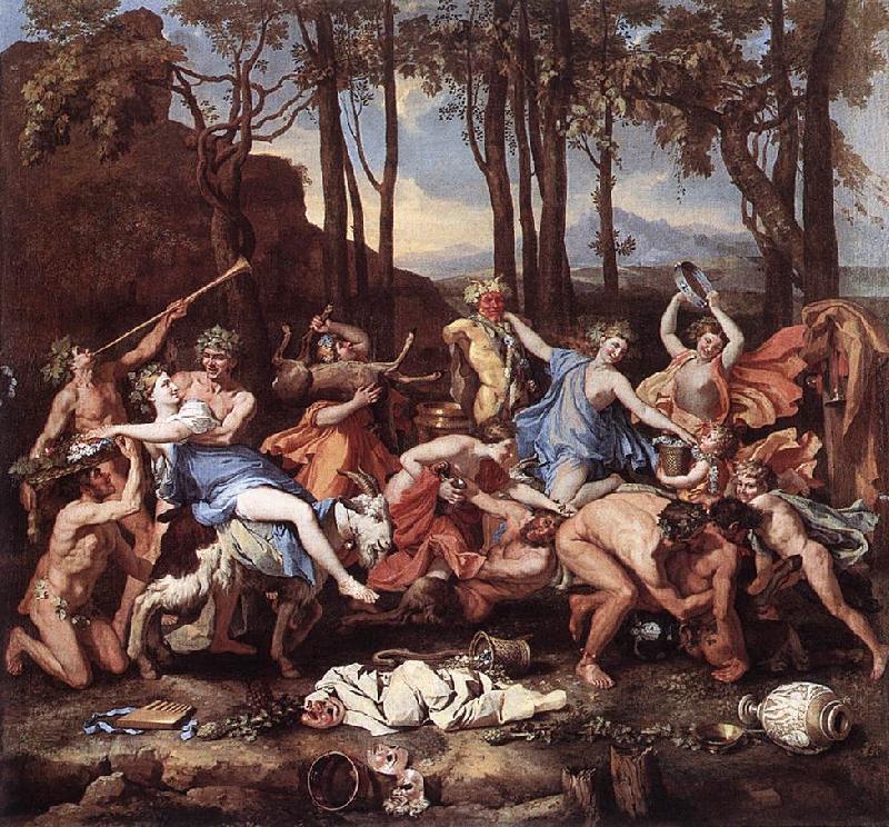 Nicolas Poussin The Triumph of Pan oil painting picture